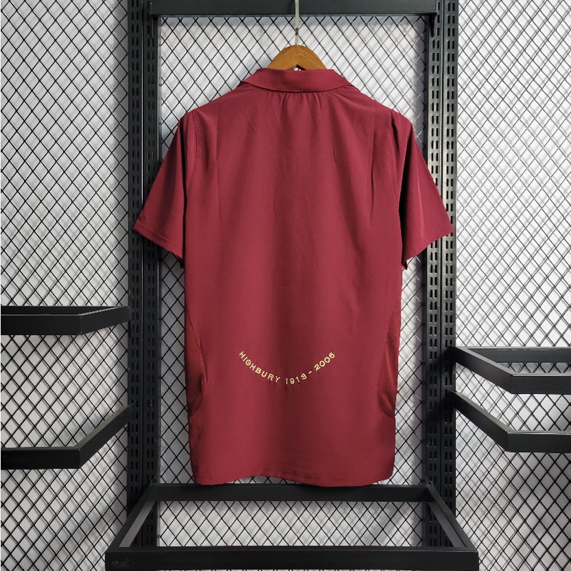 Áo Bóng Đá Ngắn Tay Đội Tuyển arsenal 05 / 06 22 23 24 Phong Cách retro Cho Nam