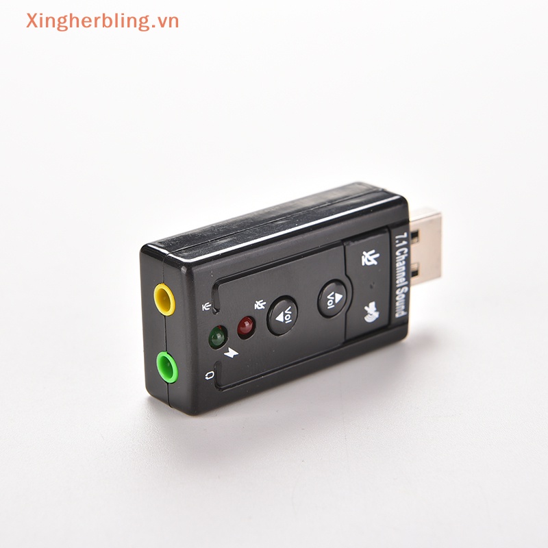 Thẻ Âm Thanh Mở Rộng xbvn new mini usb 2.0 3d 12mbps 7.1