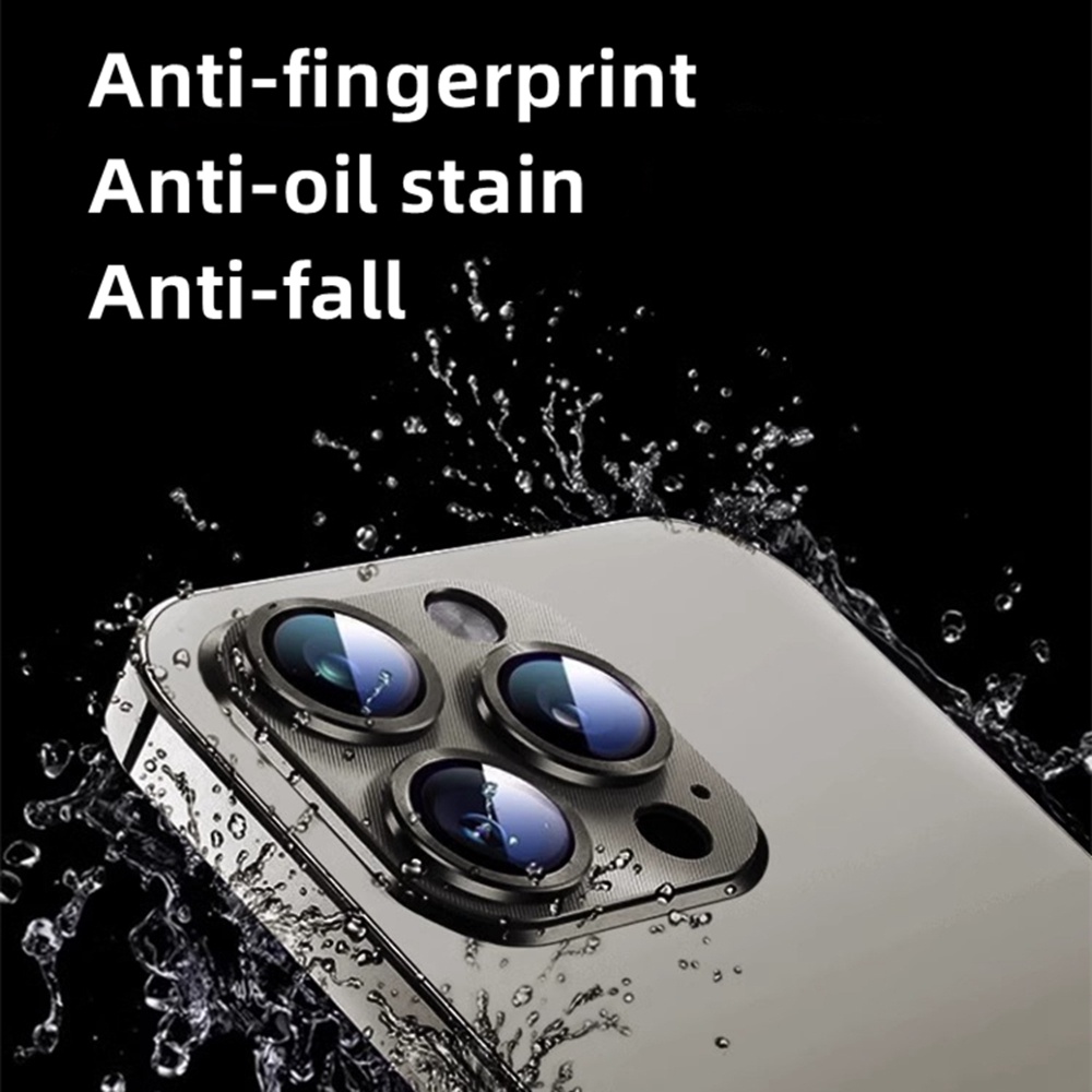 Vòng Kim Loại Titan Bảo Vệ Ống Kính Máy Ảnh Cho iphone 13 14 15 pro max 14 15 plus