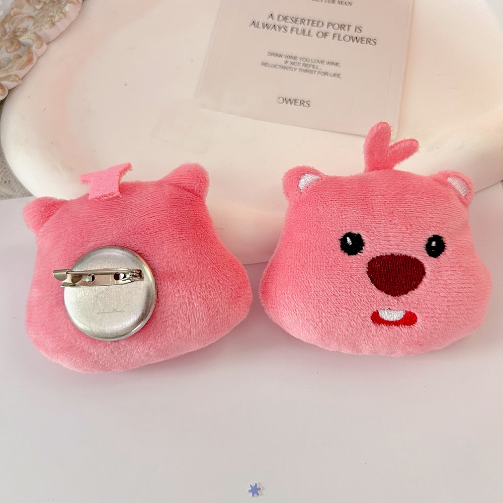 Móc Khóa Hình Búp Bê Nhồi Bông Đáng Yêu