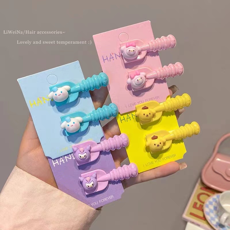 Dễ Thương Kẹp Tóc Hình Hoạt Hình Xinh Xắn Cho Bé Gái