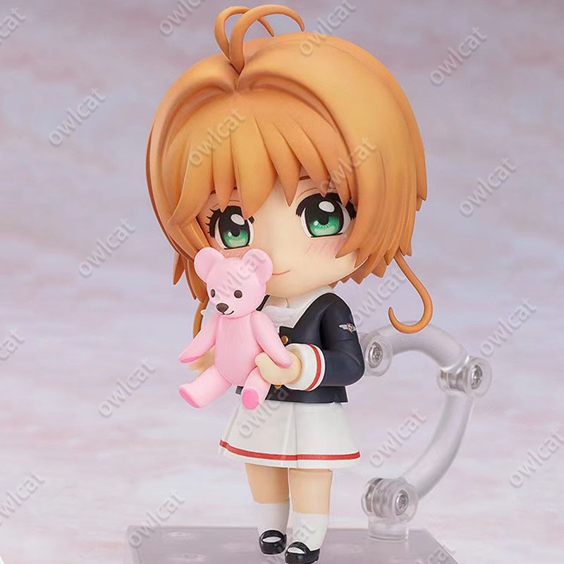Mô Hình Nhân Vật Kinomoto Sakura  #918 Anime Cardcaptor Sakura Magic Girl Action Figure mahoushoujyo DengekiMoeoh GSC Version Model 10cm PVC Packed in Box Gift Nendoroid