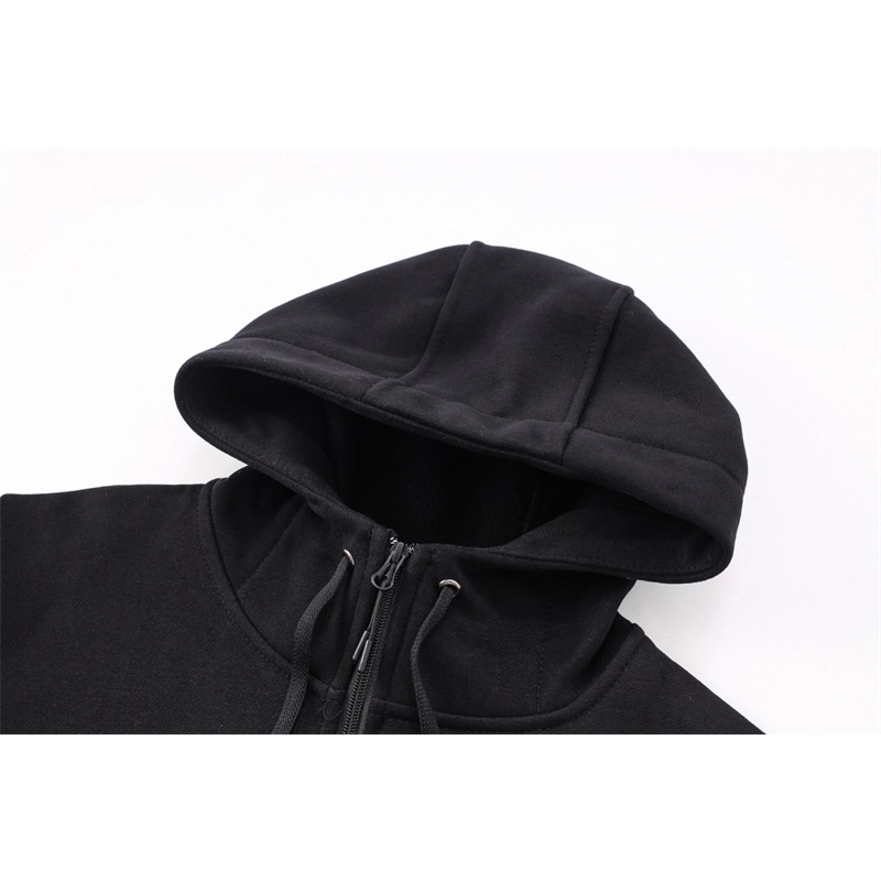 A22r22c '- Áo Khoác cardigan Có Khóa Kéo Và Mũ Trùm Đầu Thêu Thương Hiệu Trên Ngực Thời Trang Cho Nam Và Nữ!