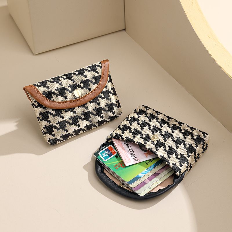 Ví Đựng Tiền Xu mini Có Khóa Kéo Thời Trang