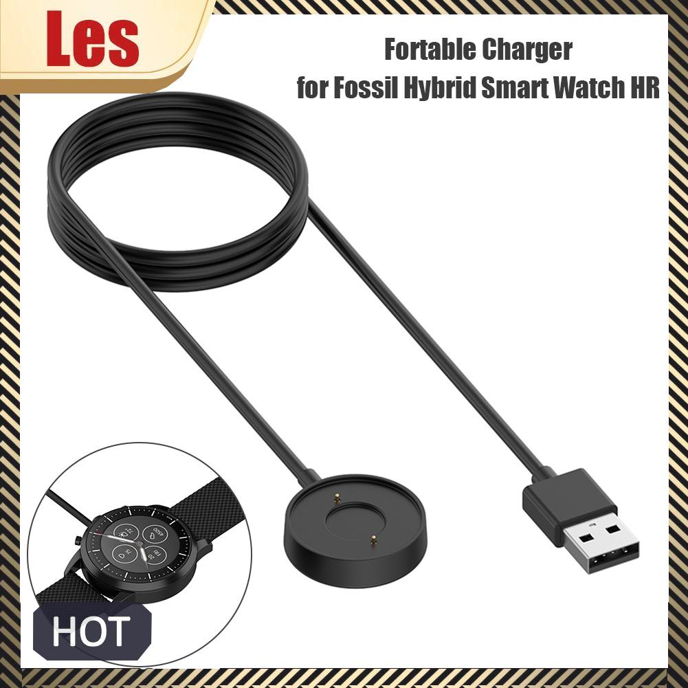 Dây Cáp Sạc Nhanh usb 1m / 3ft Cho Đồng Hồ Thông Minh fossil hr