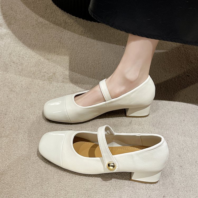 Giày Búp Bê Nữ Mũi Tròn Thời Trang Hàn