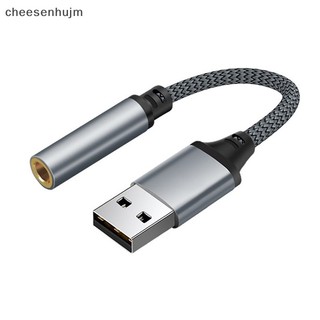 Card Âm Thanh usb Đầu Chuẩn 3.5mm Cho Máy Tính / laptop vn