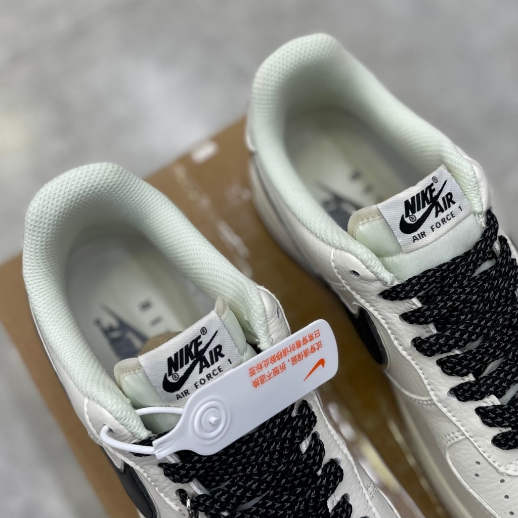 Giày thể thao sneaker  - AF1 07 Low Off White Black Silver