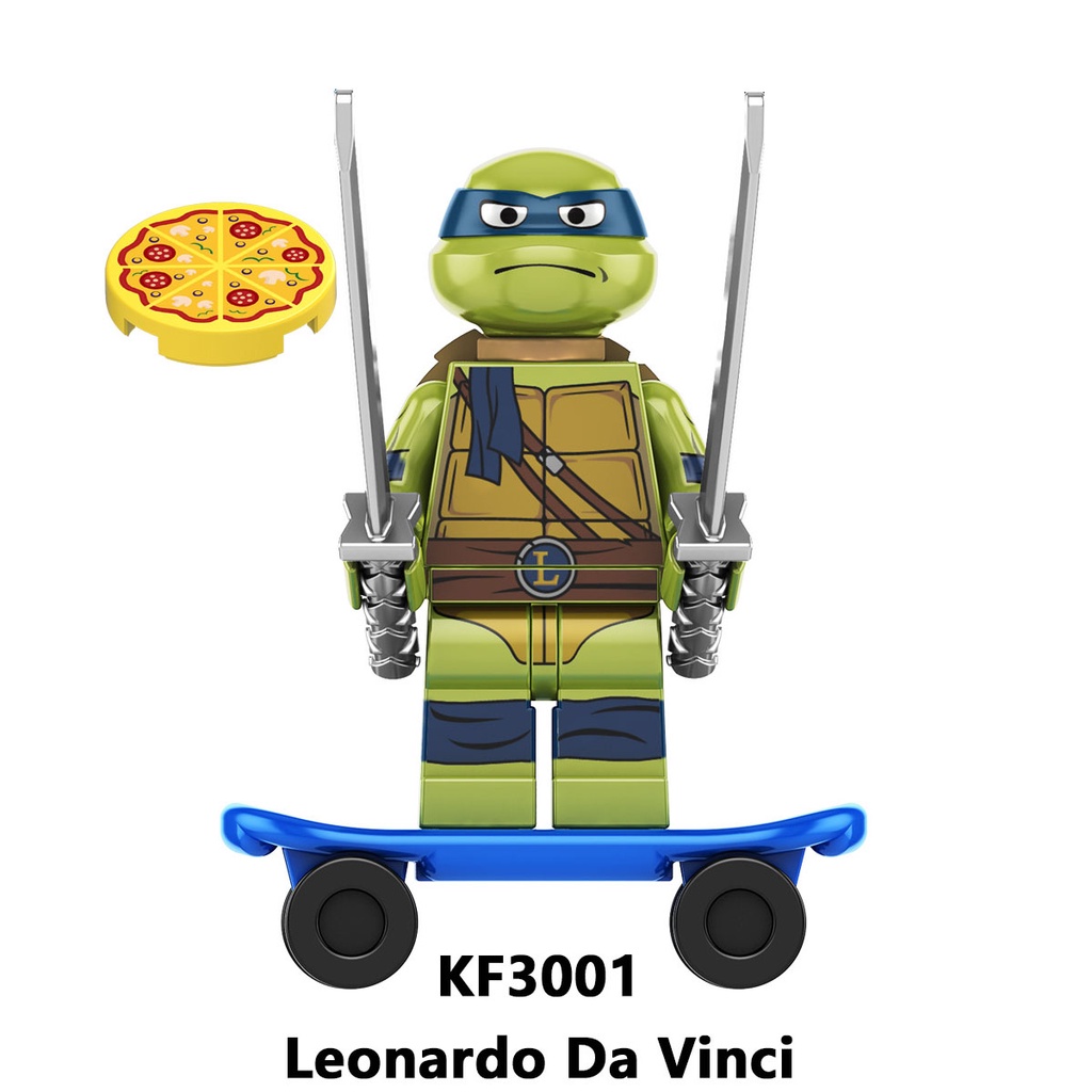 Mô Hình Nhân Vật ninja Rùa Trong Phim Hoạt Hình Thiếu Niên Cho Bé