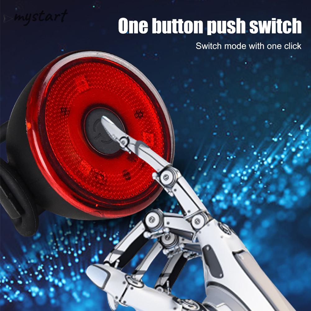 Đèn led Cảnh Báo An Toàn Phía Sau Xe Đạp mtb 2 cr2032