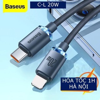 Dây sạc nhanh baseus 20w, cáp type C to 20W, sạc 30 phút đầy 50% pin