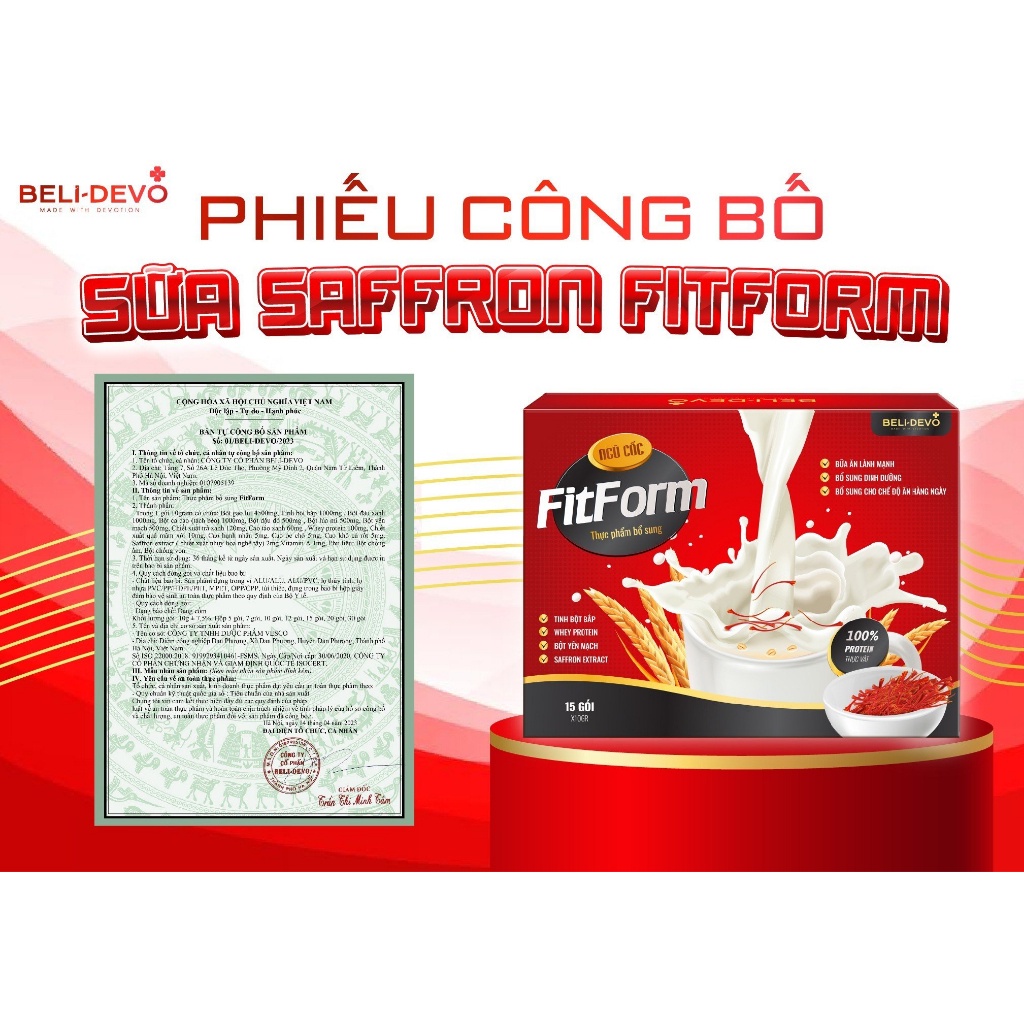 Ngũ Cốc Giảm Cân FITFORM - BELIDEVO