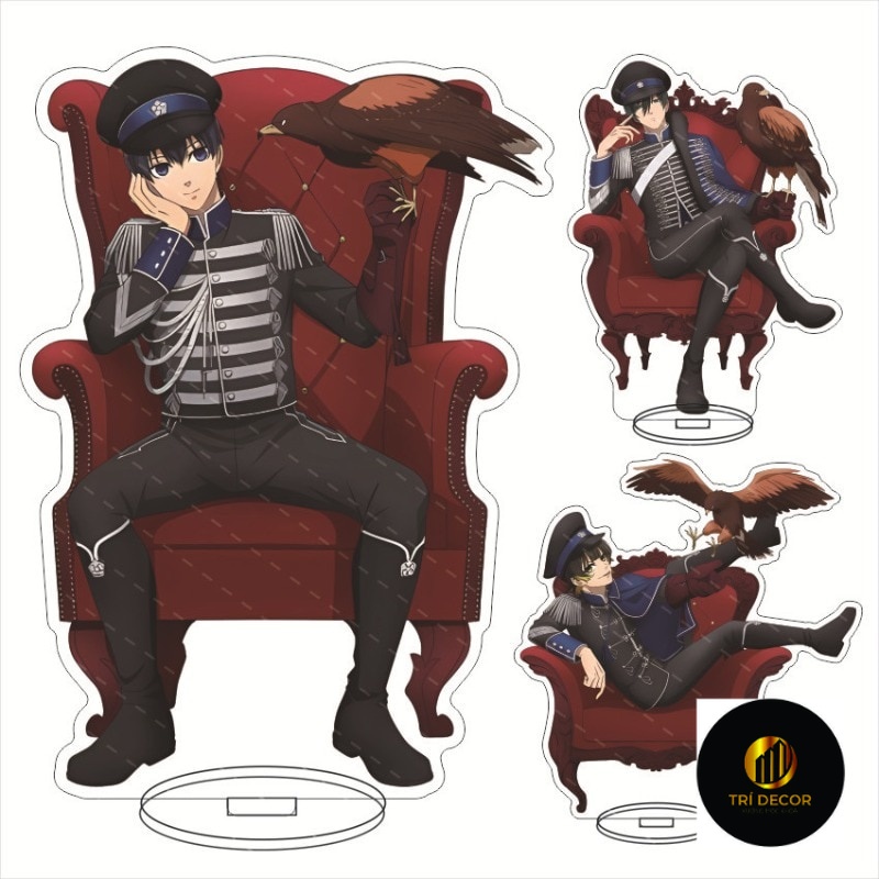 Mô hình Standee Blue Lock Couch Eagle Series Acrylic Stand Bachira Meguru Itoshi Rin Anime decor góc học tập để bàn 8cm