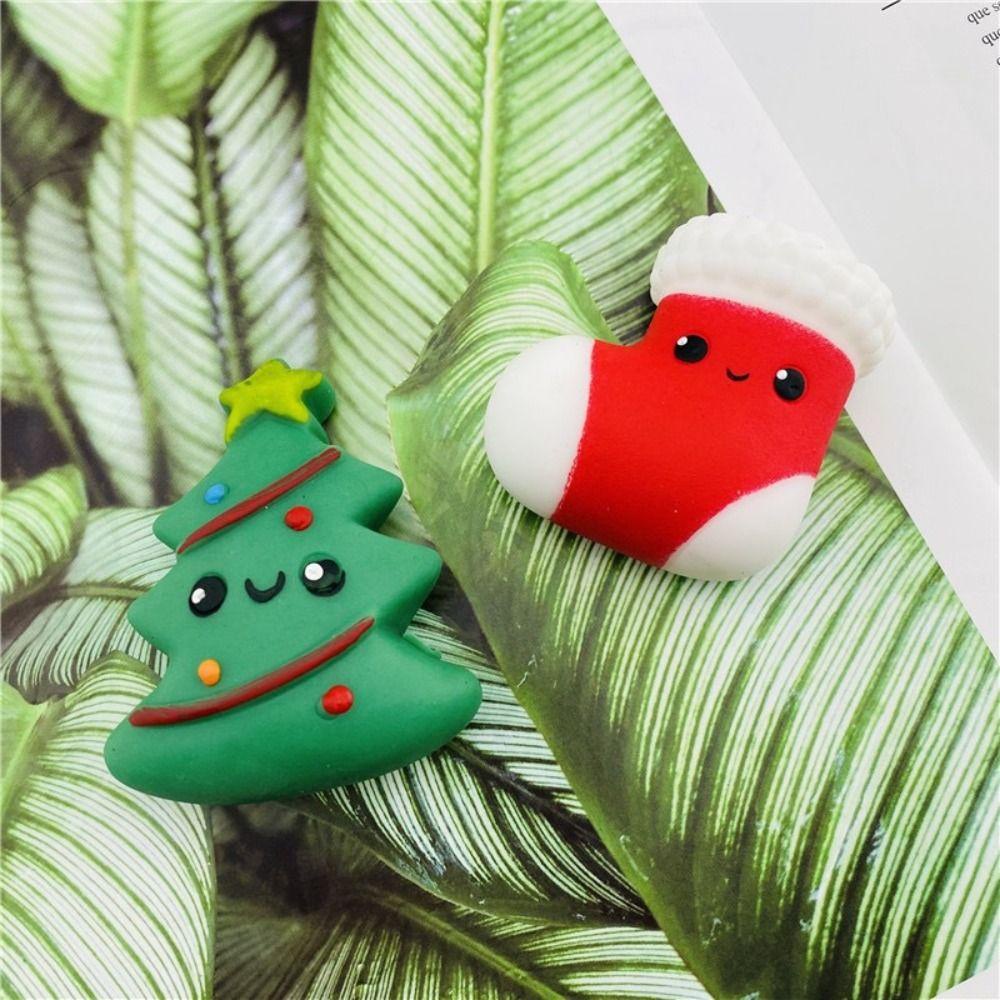 Mmluck Đồ Chơi Bóp Nhanh Chóng Hình Ông Già Noel Hoạt Hình Sáng Tạo Làm Quà Tặng Sinh Nhật / Giáng Sinh