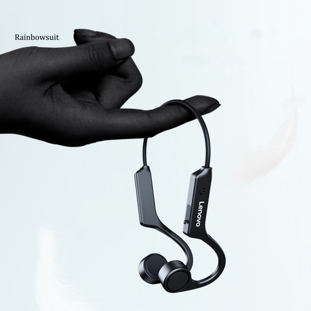 Tai Nghe Không Dây bluetooth lenovo x4 Dung Lượng Lớn Chống Nước Có Thể Truyền Âm Thanh Xương Tai Nghe Thể Thao