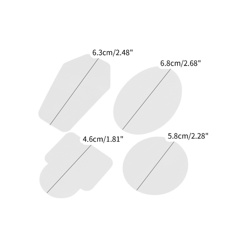 Weizz Khuôn Làm Móc Khóa Bằng Nhựa epoxy Pha Lê Mềm diy