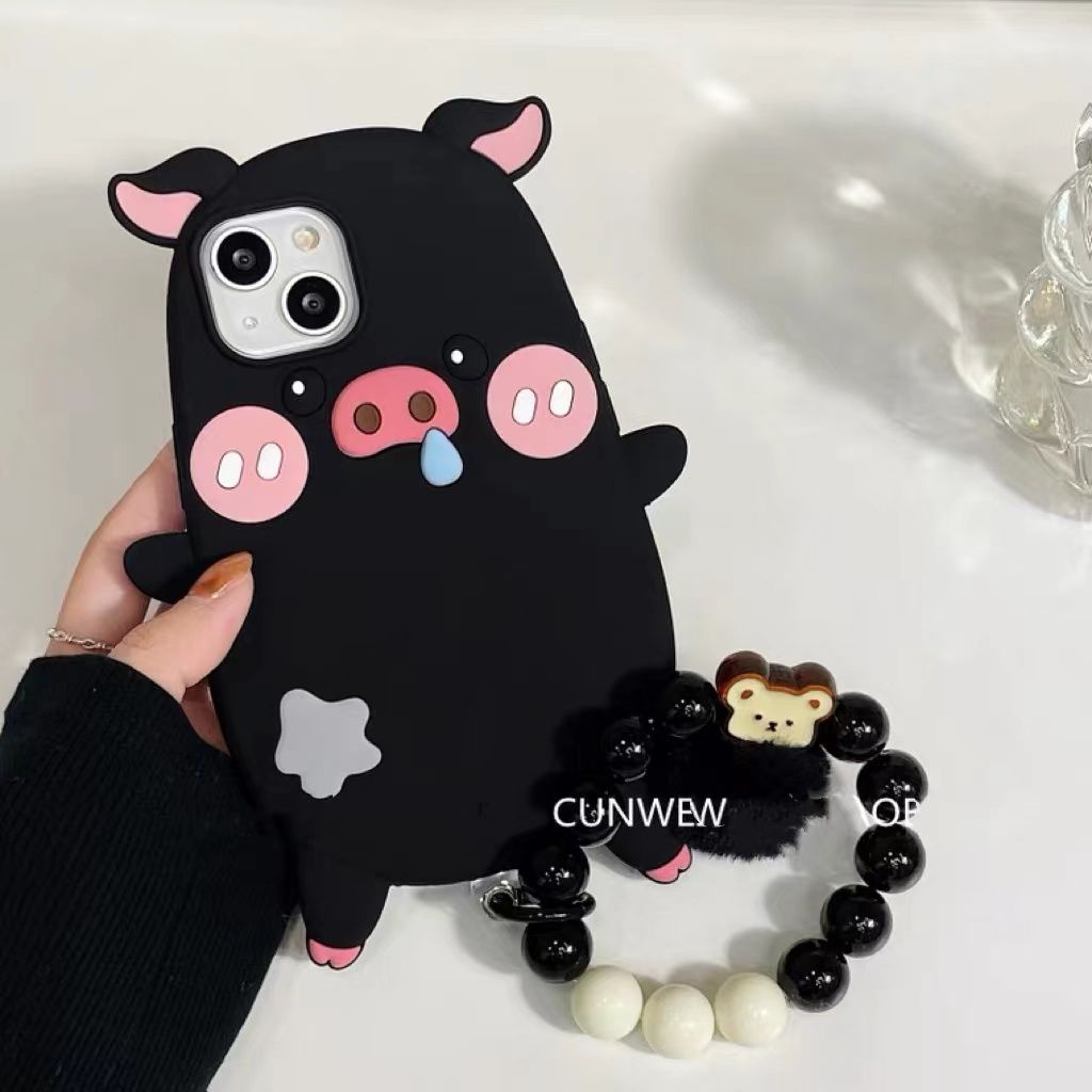 Dễ Thương Ốp Lưng Heo Con Đáng Yêu Nhiều Mẫu Mã Cho Điện Thoại iphone13promax 14 12 11 cxbwfjtjz.my1020