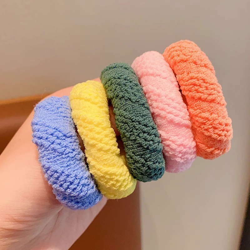 Dây Buộc Tóc Co Giãn Tốt Thời Trang Thu Đông Cho Nữ