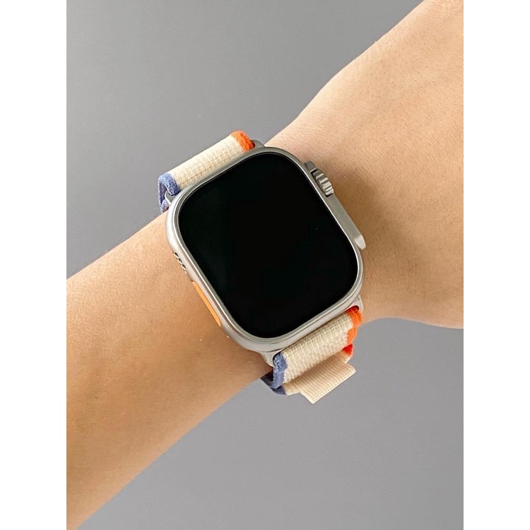 Dây nylon Cho ĐồNg Hồ apple watch ultra 2 serie 9 8 7 6 5 3 se 49mm 45mm 40mm 44mm 41mm 42mm 38mm
