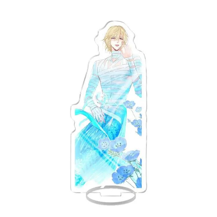 Mô hình Standee Comic The Falling Merman Nhân ngư rơi xuống BL ABO Phụ kiện trang trí để bàn góc học tập