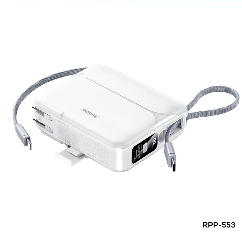 Remax RPP 553 - Sạc dự phòng Remax RPP-553 dung lượng 20000mAh - Cốc sạc kiêm sạc dự phòng siêu nhanh 27W RPP-553