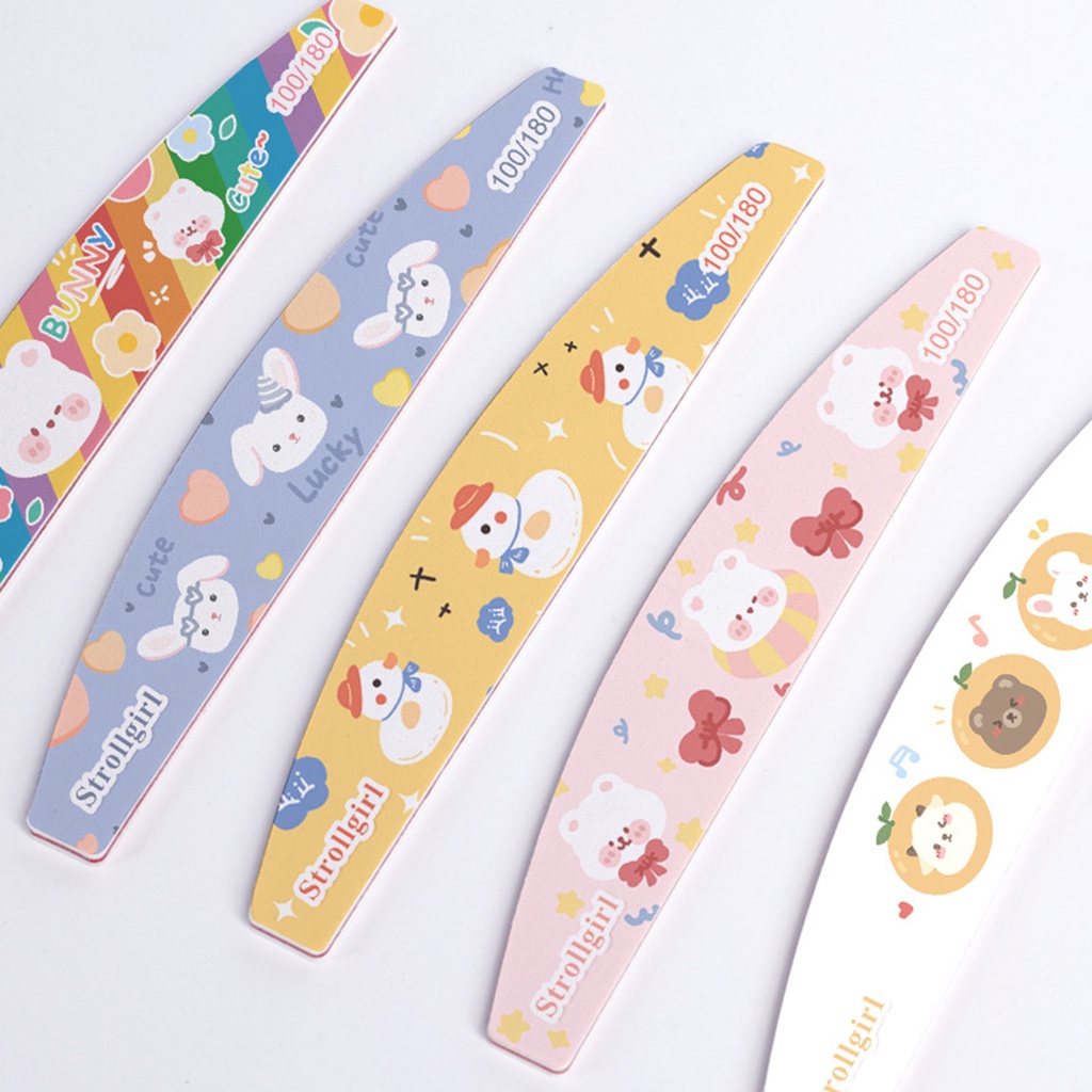 Dụng Cụ Dũa Đánh Bóng Móng Tay Mặt Trăng Chuyên Nghiệp