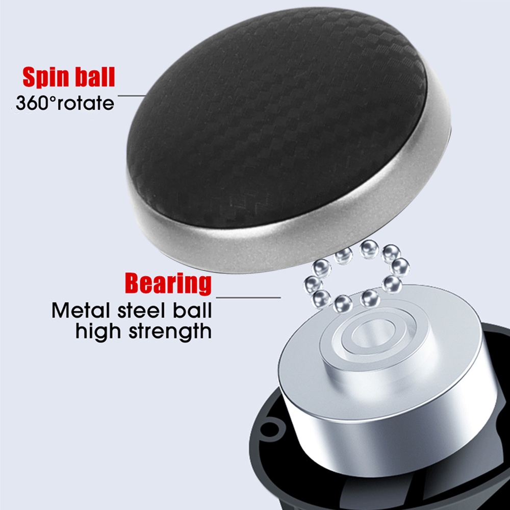 Núm Điều Khiển Vô Lăng Xe Hơi / Xe Tải Bằng Sợi carbon Chống Trượt Thông Dụng