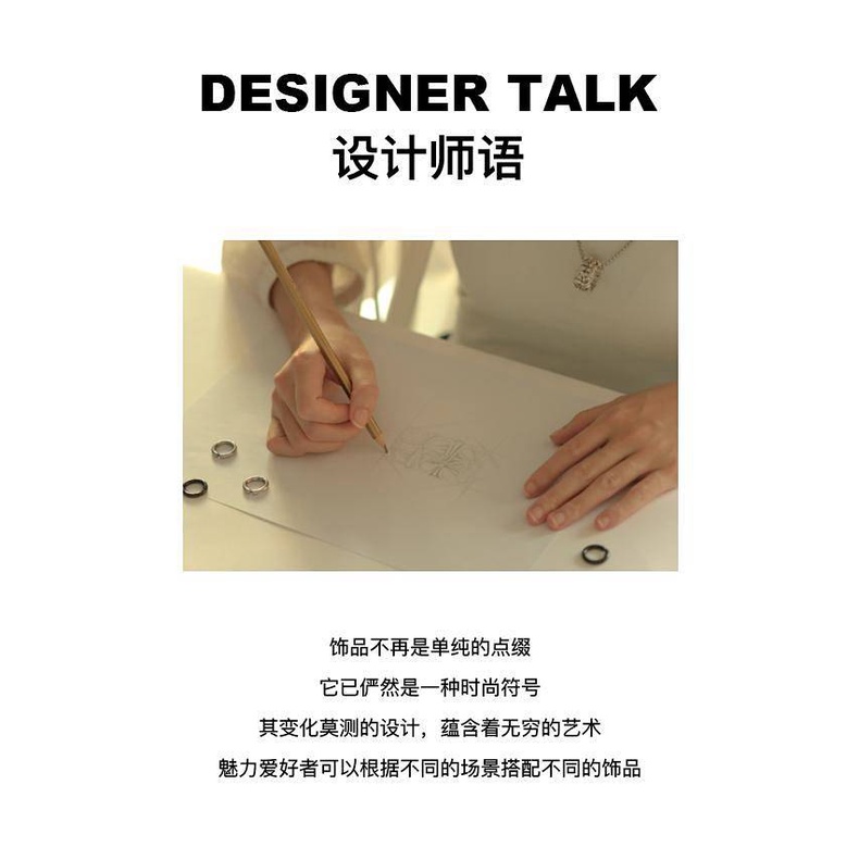 Sterling Silver Earrings Men's High-Grade Retro Cruciate Flower Single Boy Ear Ring Hip Hop Style Not Allergic Trendy Men's Earrings 3YWn