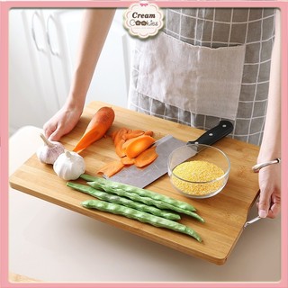 Thớt gỗ tre nhà bếp có móc treo siêu bền đẹp thớt gỗ kháng khuẩn chống nấm mốc thớt tre kháng khuẩn