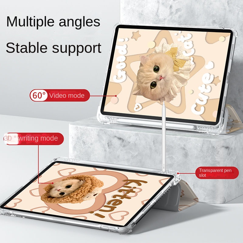 Ốp Máy Tính Bảng Silicon Trong Suốt Chống Rơi Cho ipad air 4 2021 pro 11 gen9 / gen8 / gen7 mini6 gen5 / gen6 air5 10.9 2022 gen 10ipad