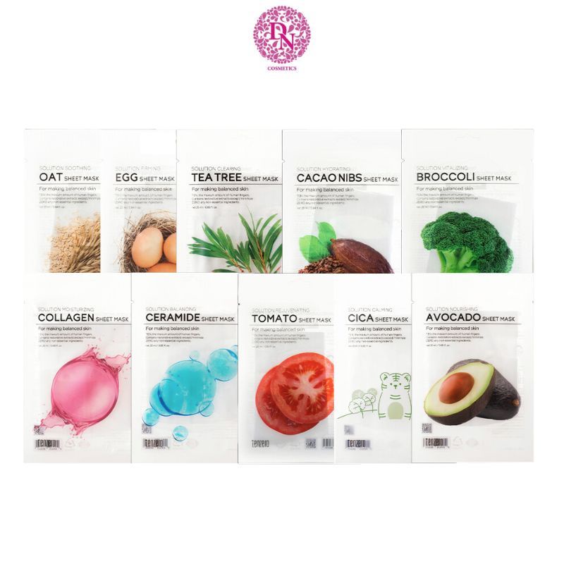 Mặt nạ giấy trong suốt Tenzero Sheet Mask - Miếng 25ml