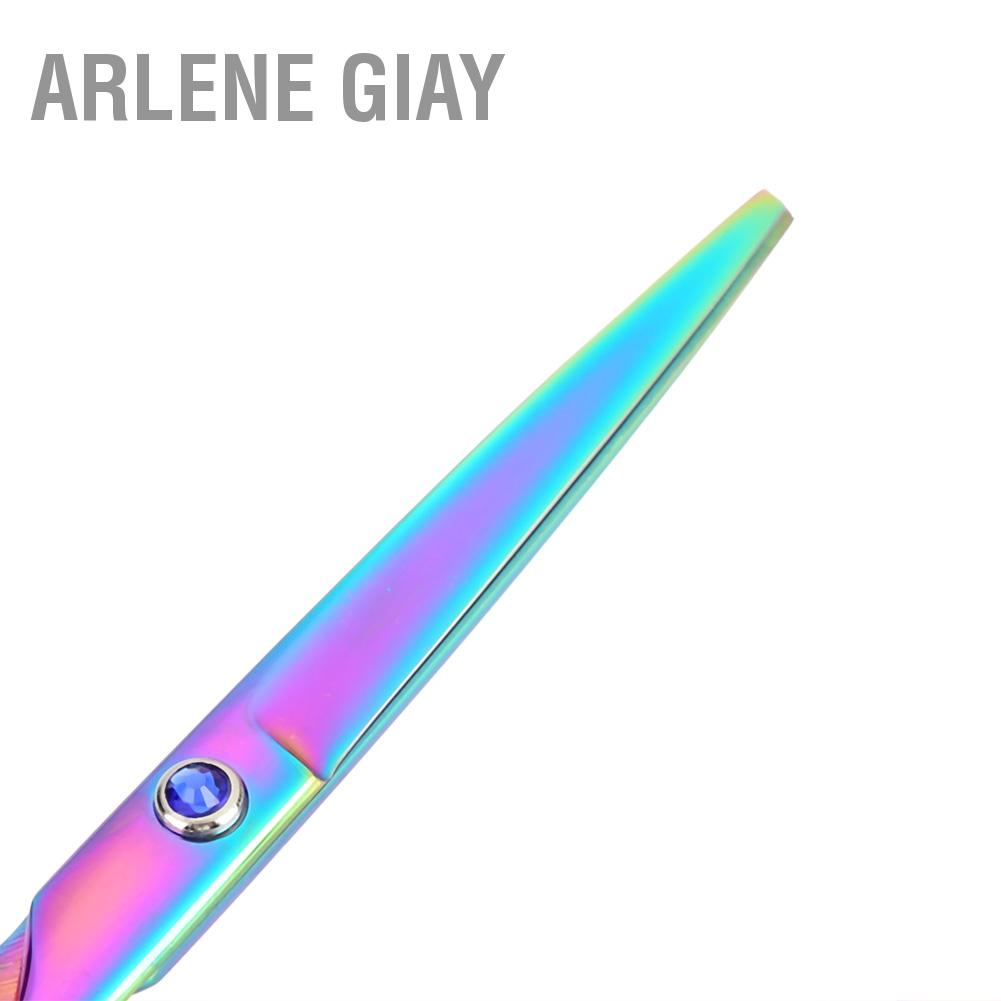 Arlene Giay Pro Barber Salon Cắt tóc Kéo tỉa thưa Làm 3 màu