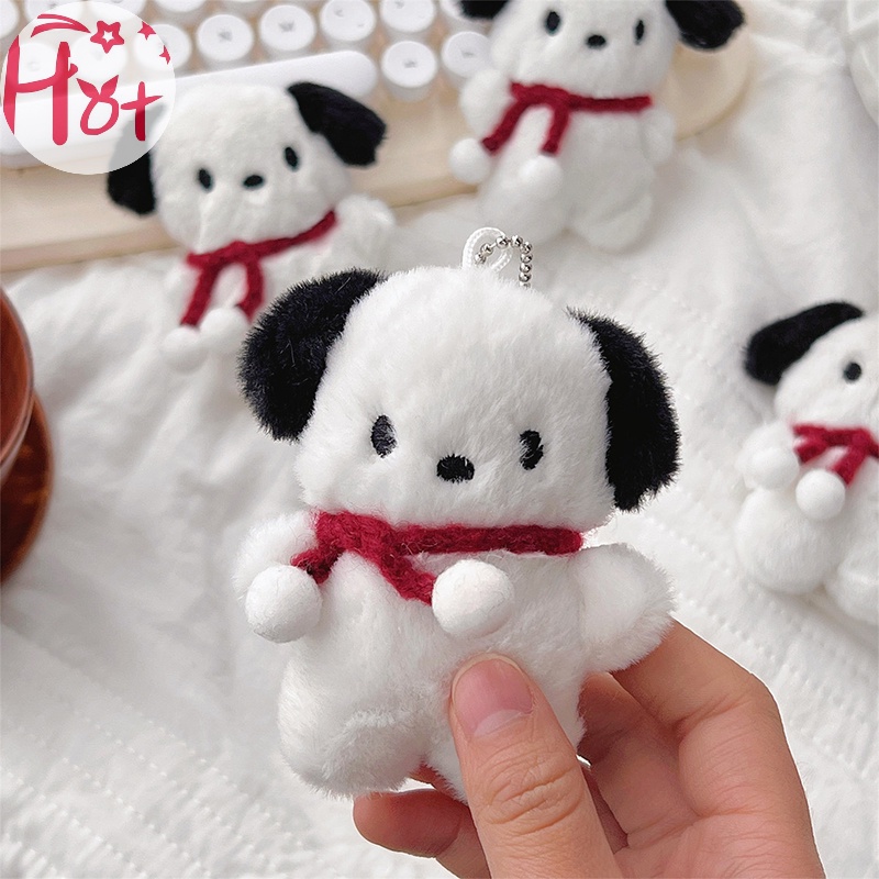 Jr Móc Khóa Hình Chú Chó Nhồi Bông Đáng Yêu