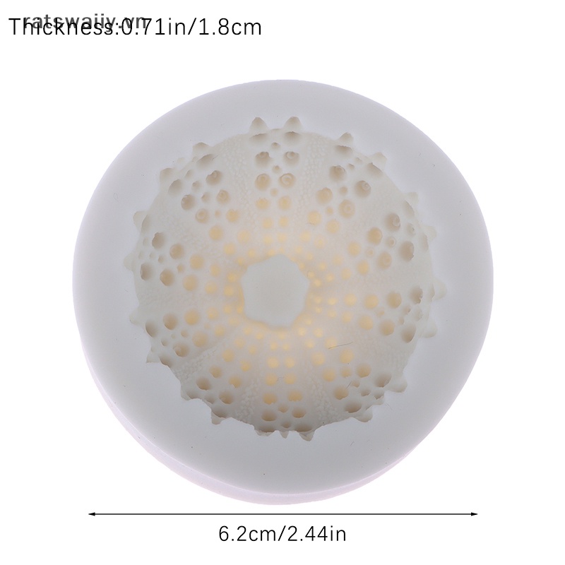 1 Khuôn Silicon Làm Bánh Kẹo Hình Vỏ Sò Biển Dễ Thương vn