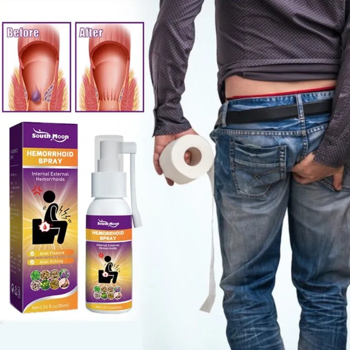 Xit Bôi Trĩ HEMORRHOID Co Búi Trĩ Giảm Đau Ngứa Vùng Hậu Môn Giảm Đau Rát