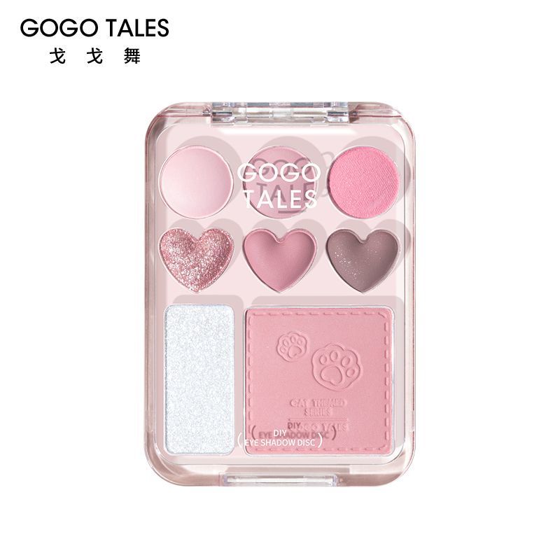Gogo tales Bảng Phấn Mắt Trang Điểm Má Hồng Bắt Sáng Tự Làm  Phấn Má Hồng caramel Hồng Nâu Đất Giá Rẻ Cho Nữ