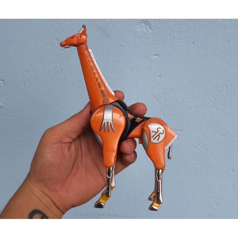 Mô hình đồ chơi siêu nhân gao Gaoranger DX. gao hươu cao cổ. .Tặng ô tô