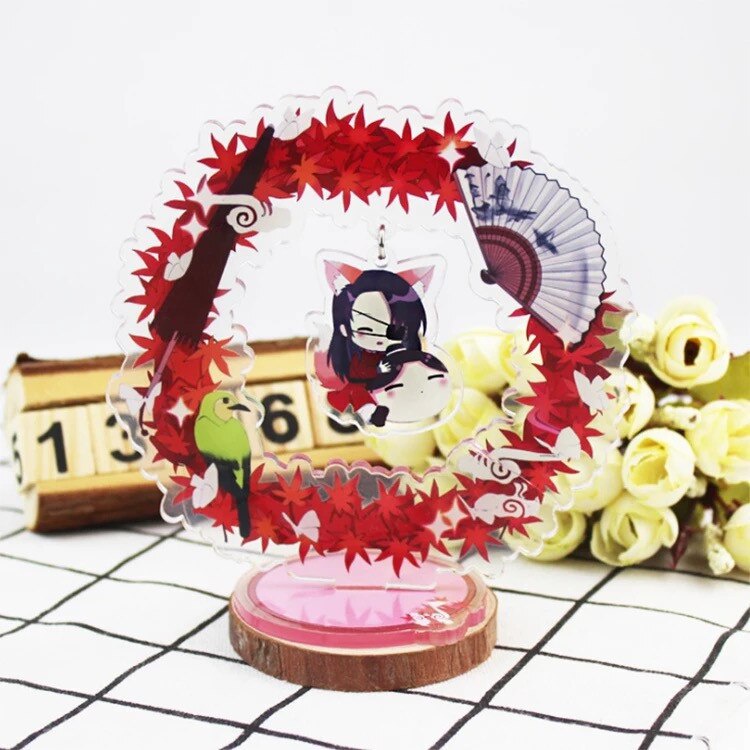 Mô hình đứng standee arcrylic Ma đạo tổ sư Ngụy Vô Tiện Lam Trạm Giang Trừng Ôn Ninh Kim Lăng decor góc học tập để bàn 1
