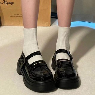Giày Da Phong Cách vintage Thời Trang Cho Nữ