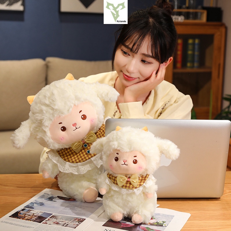 Thú Nhồi Bông Hình Cừu Dễ Thương Cho Bé