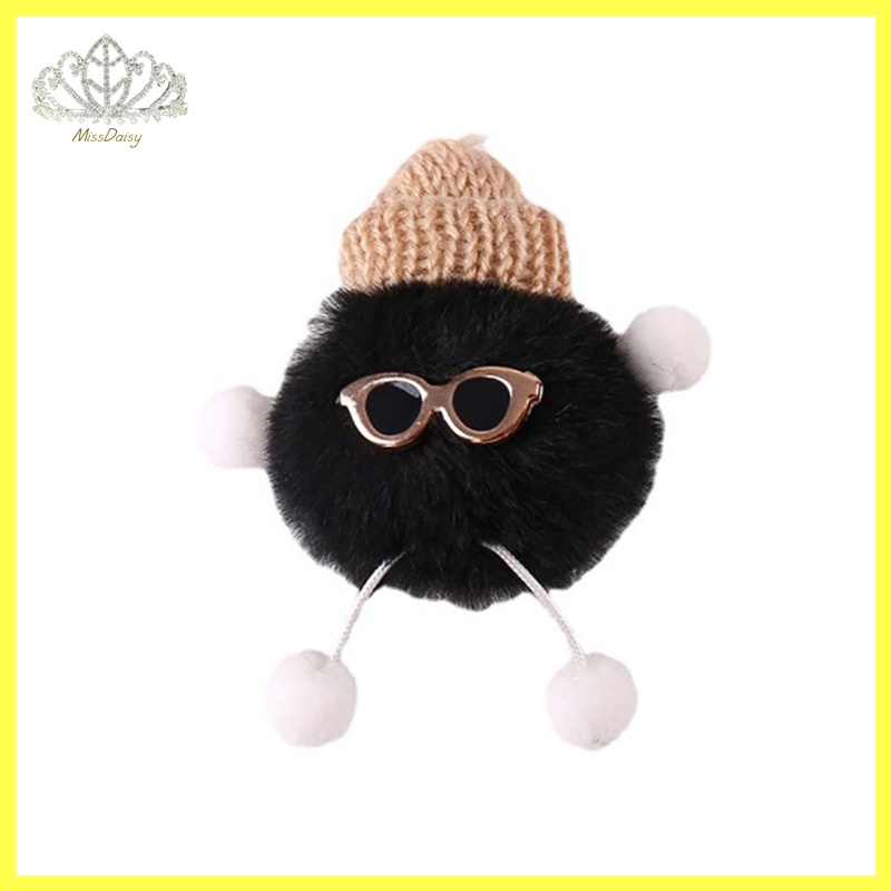 Móc Khóa Búp Bê Nhồi Bông Nhiều Màu Sắc Họa Tiết Hoa Cúc Nhỏ Sáng Tạo Có Móc Khóa Kim Loại Dành Cho Bạn Gái