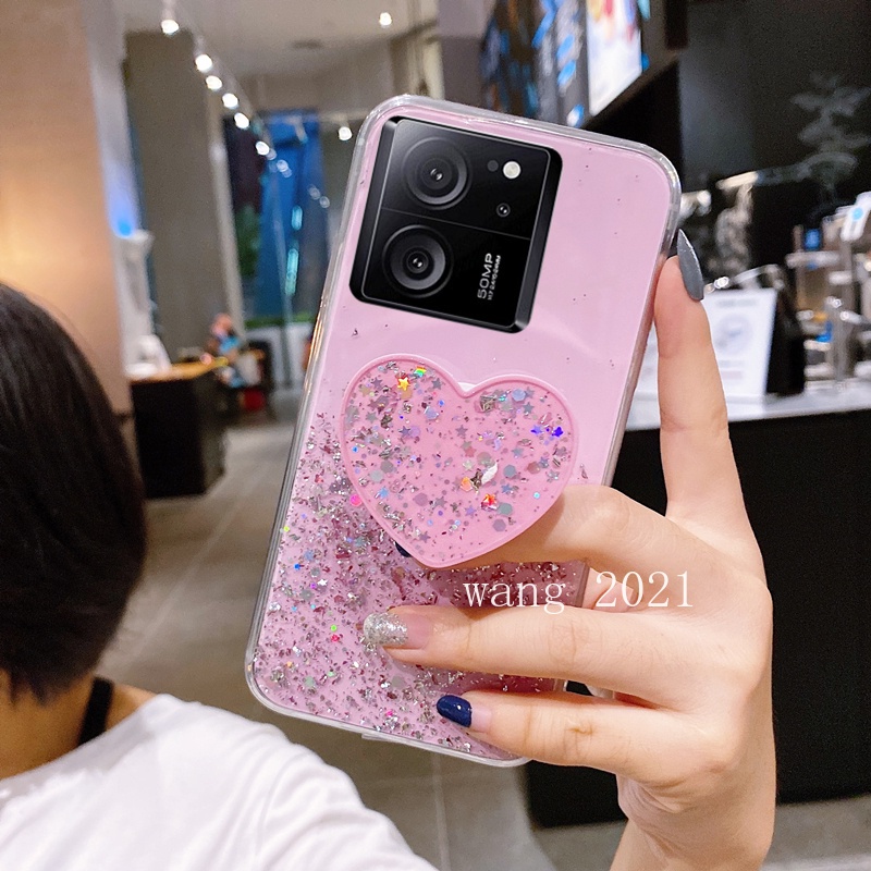 Ốp Điện Thoại Hình Trái Tim Lấp Lánh Cho xiaomi13t xiaomi 13t pro 5g 2023 xiaomi13t pro 5g