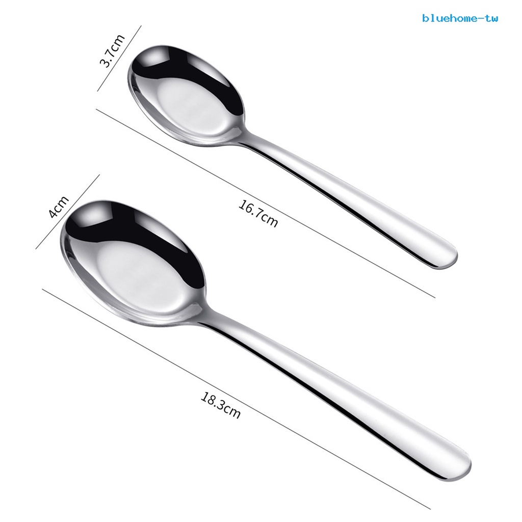 Muỗng Súp Mở Rộng Đánh Bóng Tay Cầm Thoải Mái Chống Rỉ Sét Cho Bàn Ăn