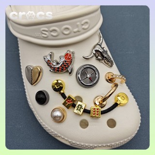  sticker dép Holey shoes Metal mahjong stiker dép cross shoe buckle cross charm dép Holey shoes sticker gắn dép cross Shoe Charms Holey shoes charm Holey shoes shoe buckle cross 