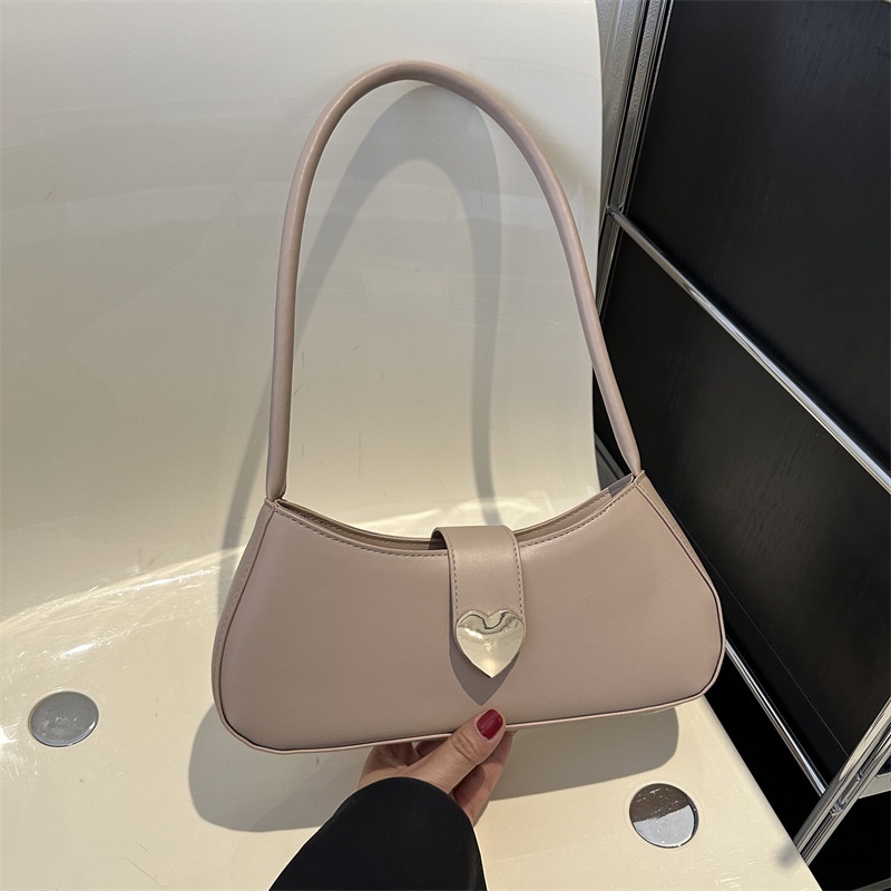 Sally Túi đeo dưới cánh tay Màu Trơn Đơn Giản Thời Trang Cho Nữ