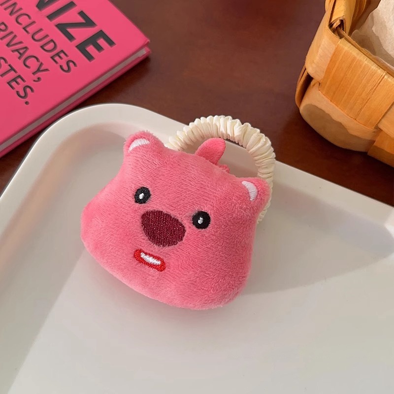 Loopy búp bê dễ thương tóc tie tóc clip dễ thương cô gái tóc tie tóc dây bangs kẹp tóc bên