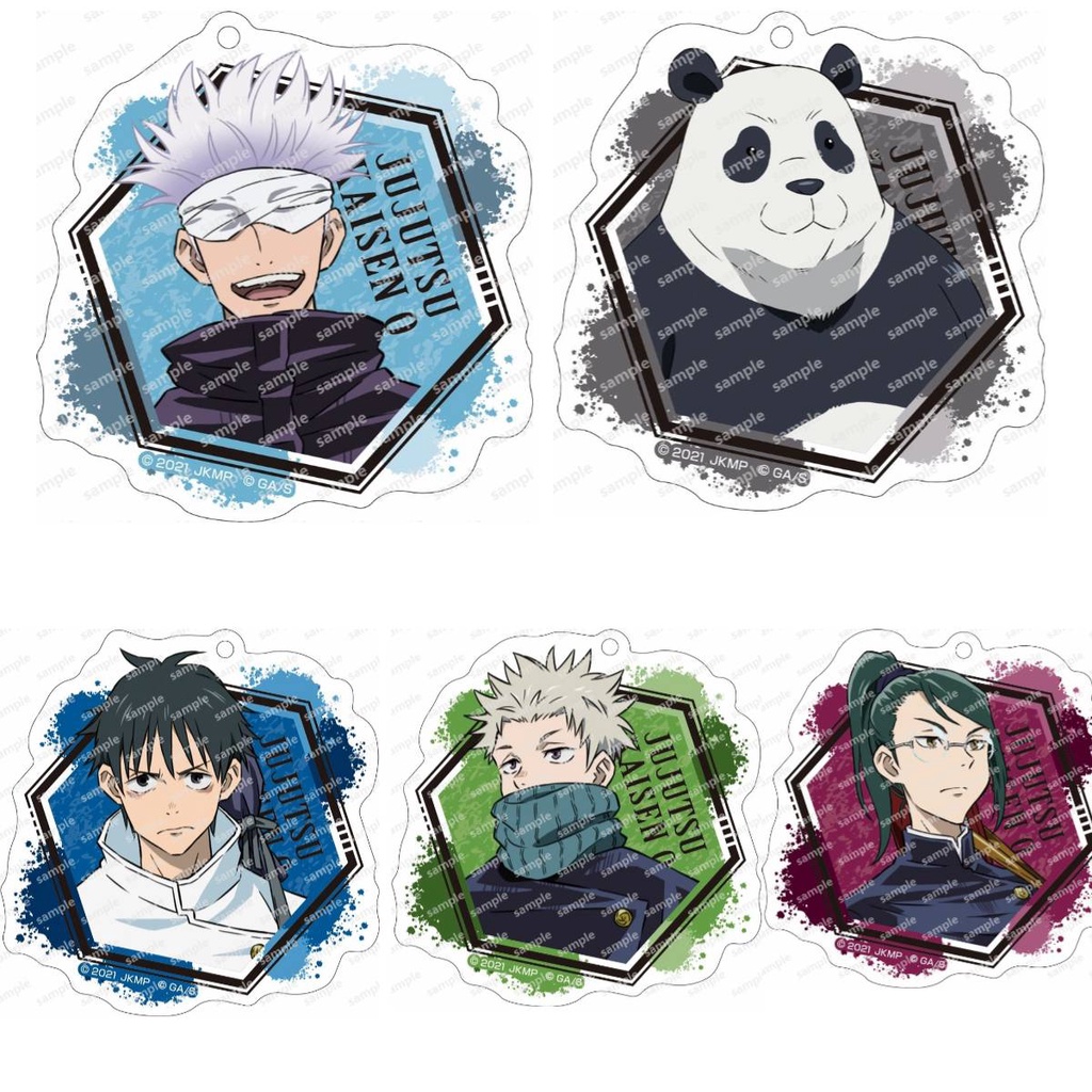 Jujutsu kaisen Móc Chìa Khóa Mô Hình Nhân Vật anime gojo satoru geto suguru Bằng acrylic Làm Quà Tặng Trang Trí Nhà Cửa