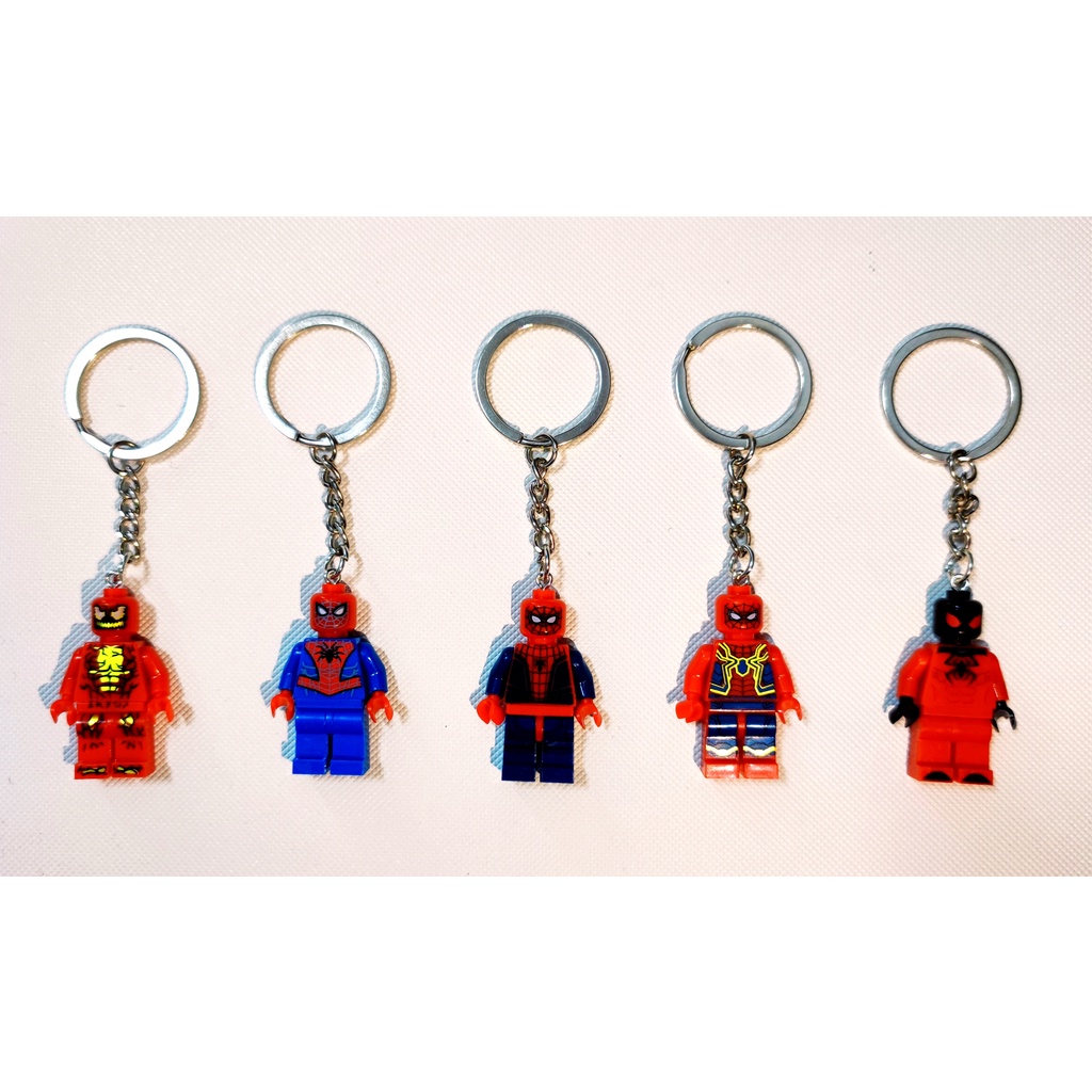 Móc Khóa Mini Hình lego Siêu Anh Hùng Marvel kzd1