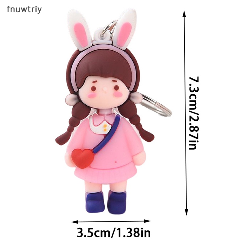 Móc Chìa Khóa Hình Búp Bê Đáng Yêu Thời Trang