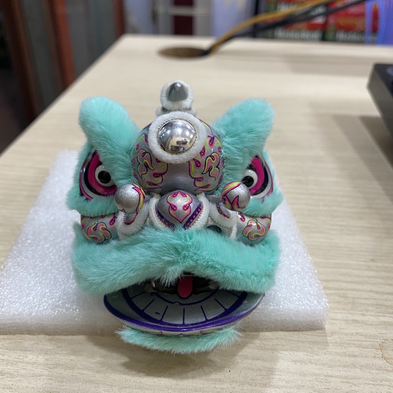 Đầu Lân Mini Trưng Bày Trang Trí Xe Hơi - Chế tác thủ công - Đường nét tinh xảo Tặng Ô Tô